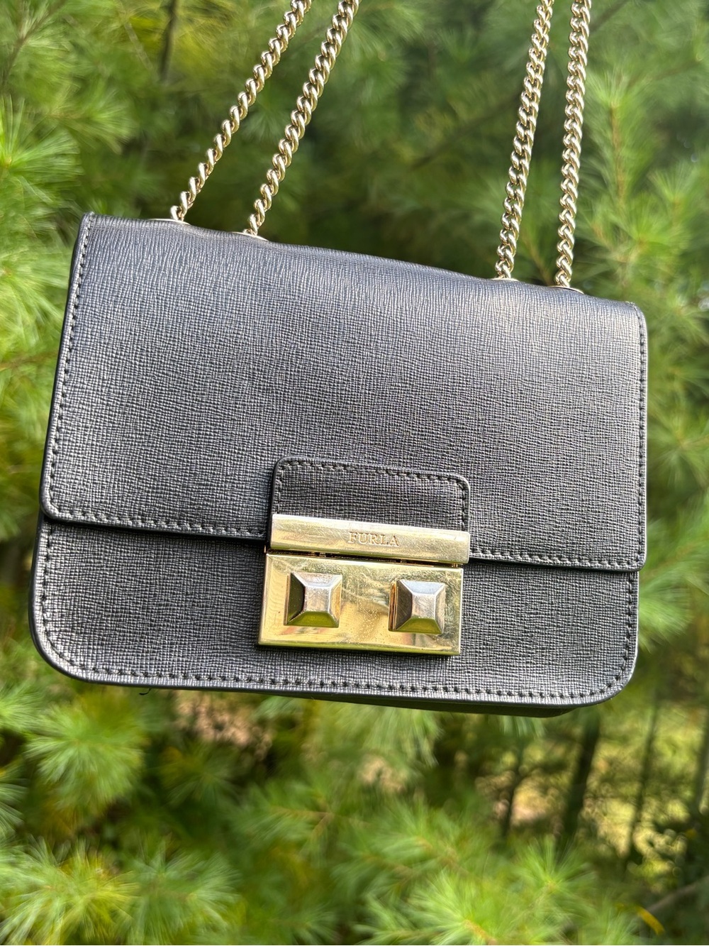 Furla Leather Crossbody Bag